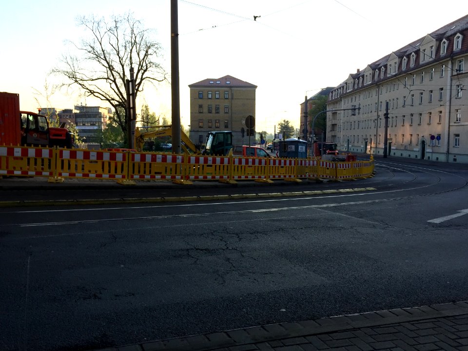 Baustelle Weißeritzbrücke Freiberger Straße Dresden Löbtau 2015 2