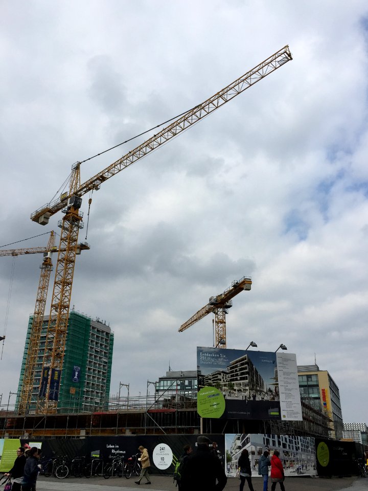 Baustelle Wiener Loch Dresden