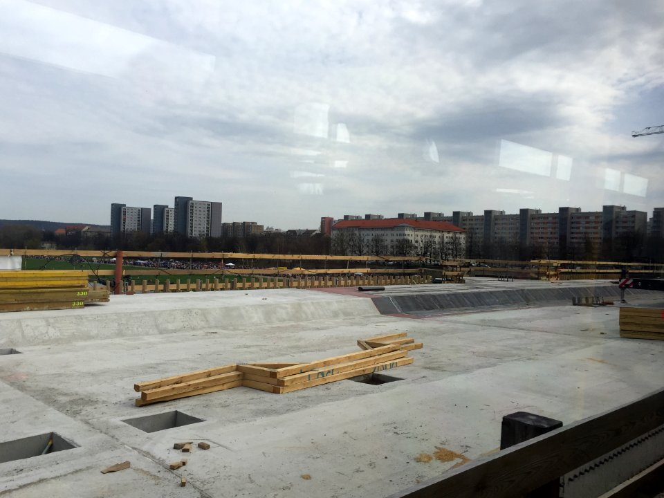 Baustelle Albertbrücke Dresden 14