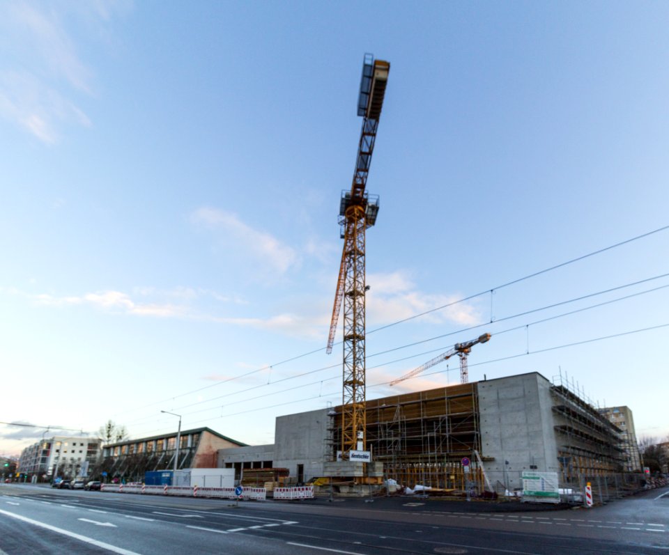 Baustelle Schwimm- und Sprunghalle Freiberger Platz (2)