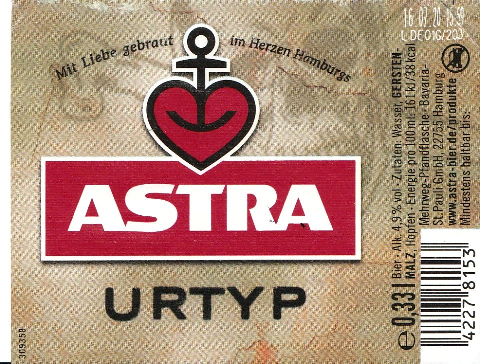 Bavaria-St. Pauli GmbH - Astra Urtyp