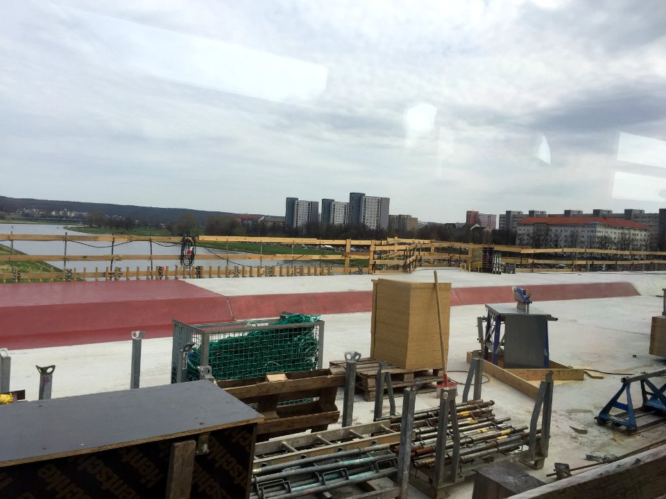 Baustelle Albertbrücke Dresden 12