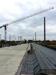 Baustelle Albertbrücke Dresden 7