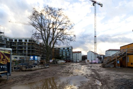 Baustelle Residenz am Zwinger Dresden, November 2015