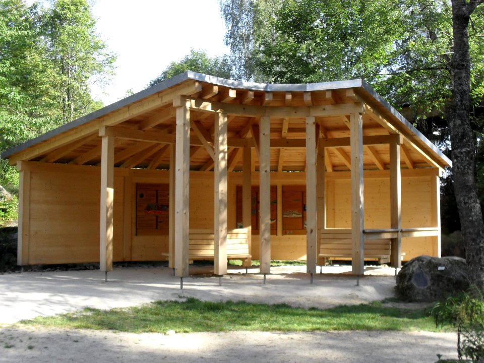 Baumwipfelpfad Neuschönau - dřevo