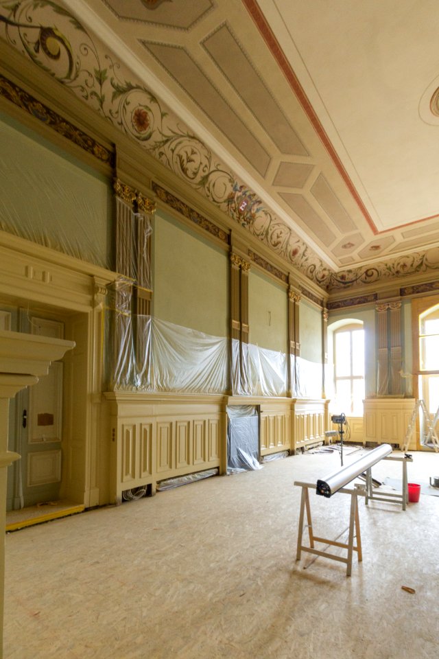 Baustelle Ratssaal - Rathaus Löbau
