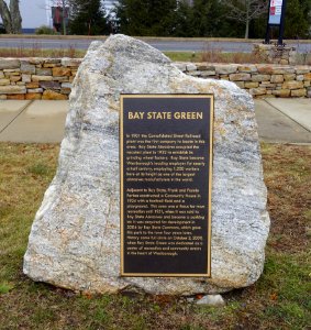 Bay State Green plaque - Westborough, Massachusetts - DSC05156 photo