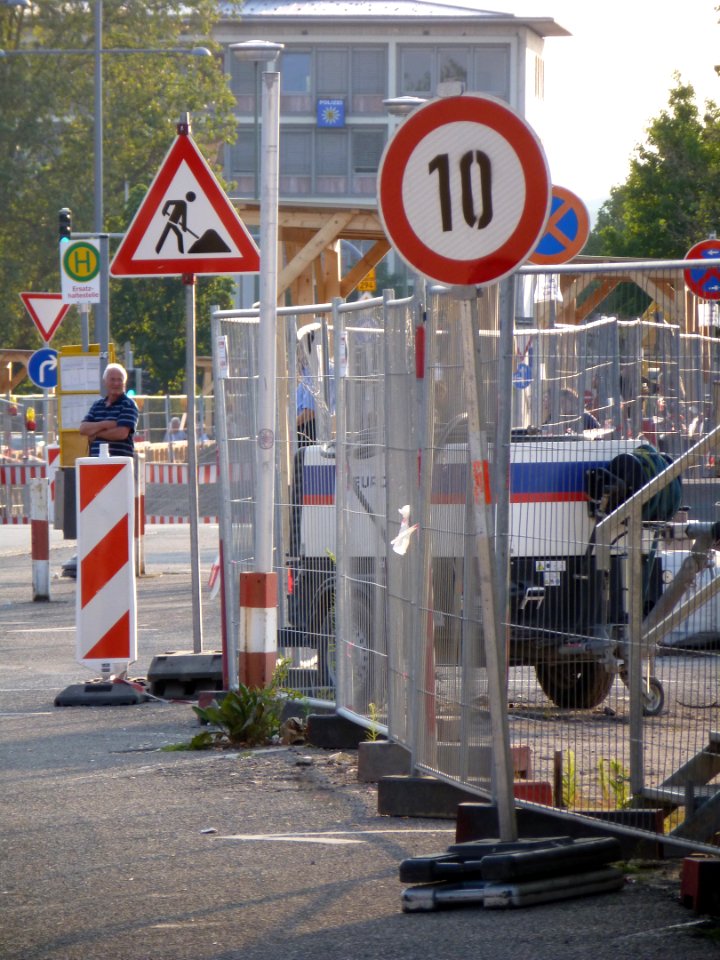 Baustelle in Pforzheim (2)
