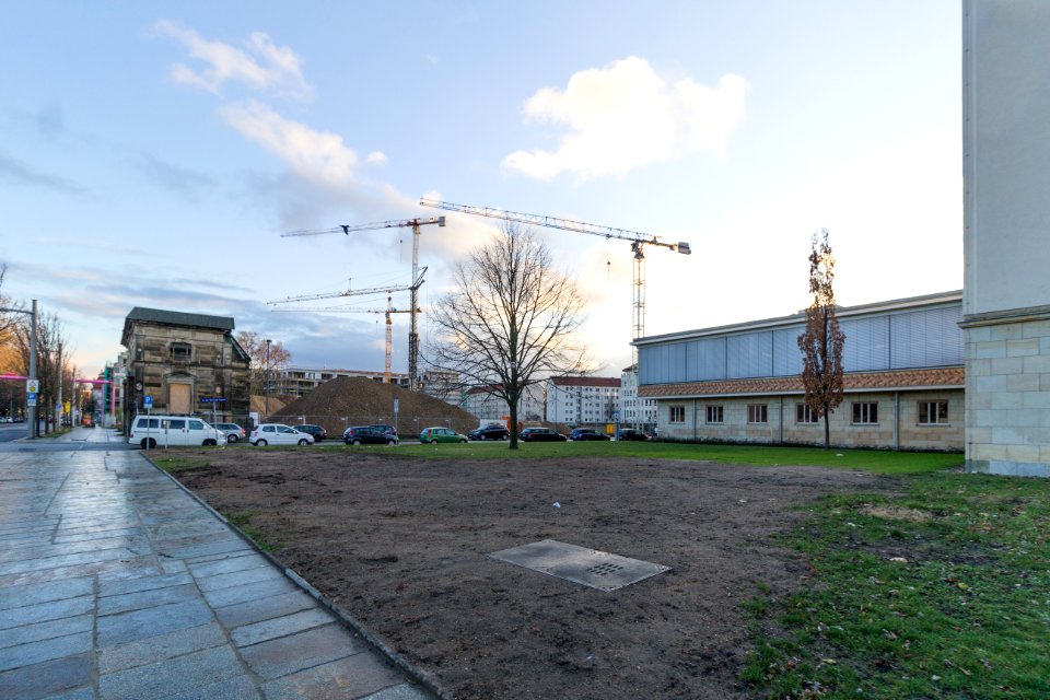 Baustelle Palais im Herzogingarten - November 2015