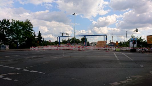 Baustelle Salvator-Allende-Brücke 2019