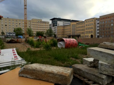 Baustelle Schwimmhalle Freiberger Straße Dresden 3