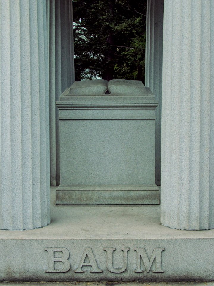 Baum Monument, Homewood Cemetery, 2015-09-22, 03