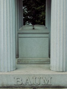 Baum Monument, Homewood Cemetery, 2015-09-22, 03