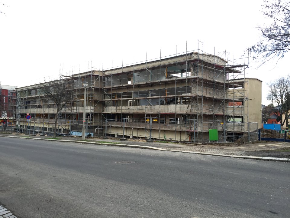 Baustelle 46. Oberschule Dresden 4