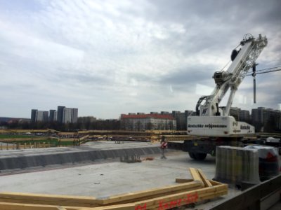 Baustelle Albertbrücke Dresden 15