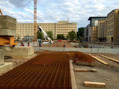Baustelle Schwimmhalle Freiberger Straße 6