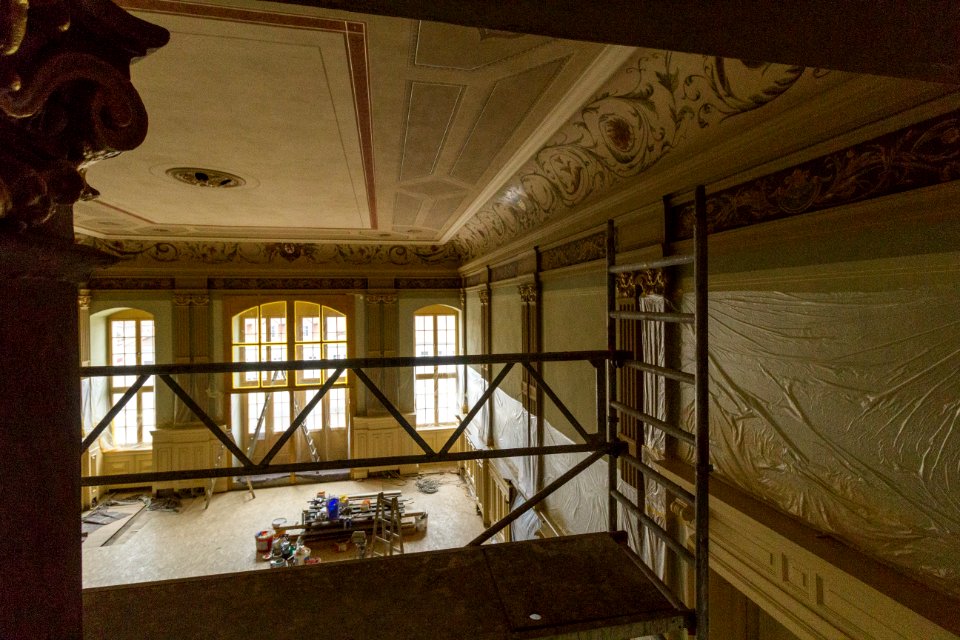 Baustelle Ratssaal - Rathaus Löbau (3)