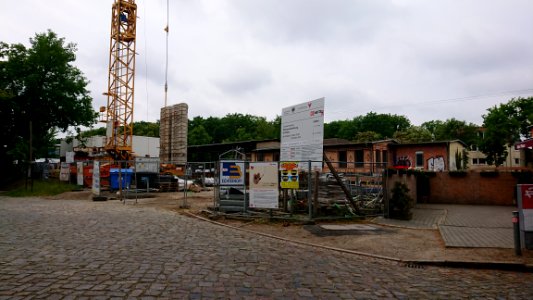 Baustelle S-Bahnhof Eichwalde 2020