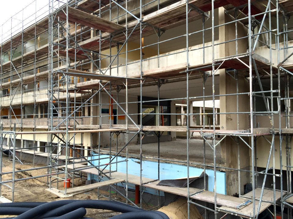 Baustelle 46. Oberschule Dresden 3