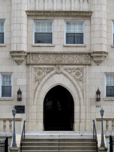 Bayard Manor, Oakland, Pittsburgh, entrance, 2021-06-01, 01