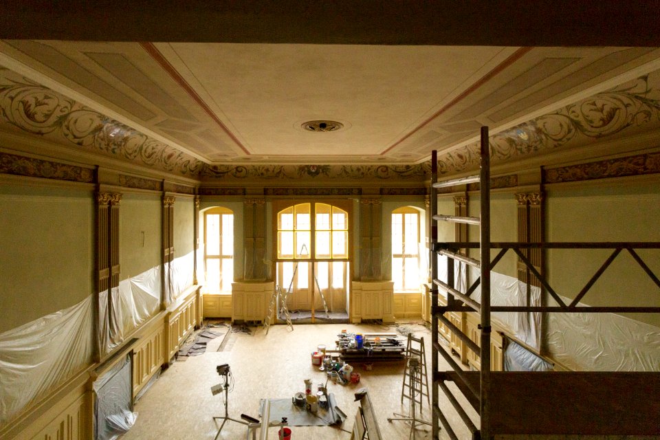 Baustelle Ratssaal - Rathaus Löbau (6)