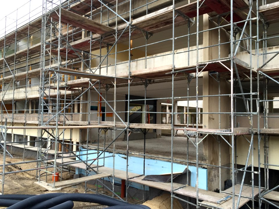 Baustelle 46. Oberschule Dresden 2