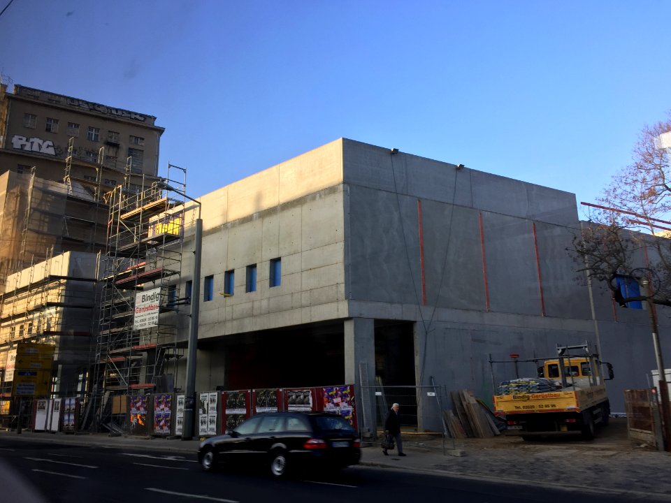 Baustelle Albertplatz Neustadttower Edeka 2