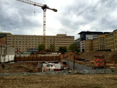 Baustelle Schwimmhalle Freiberger Straße 2