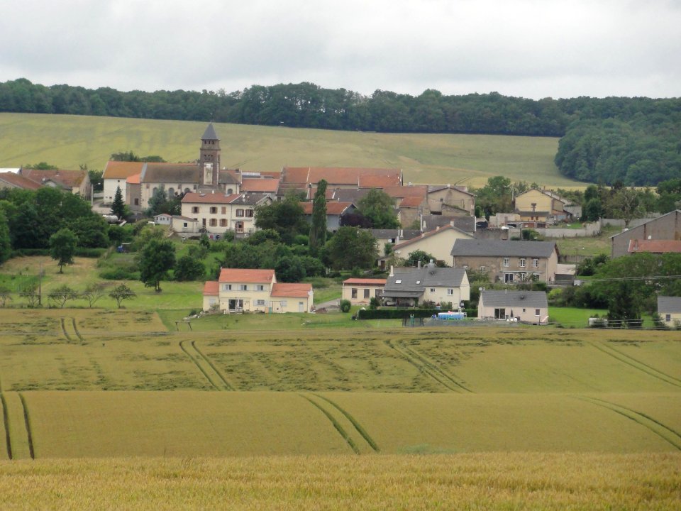 Bathelémont (M-et-M) vue sur le village