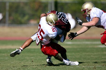 Competition football players american football photo