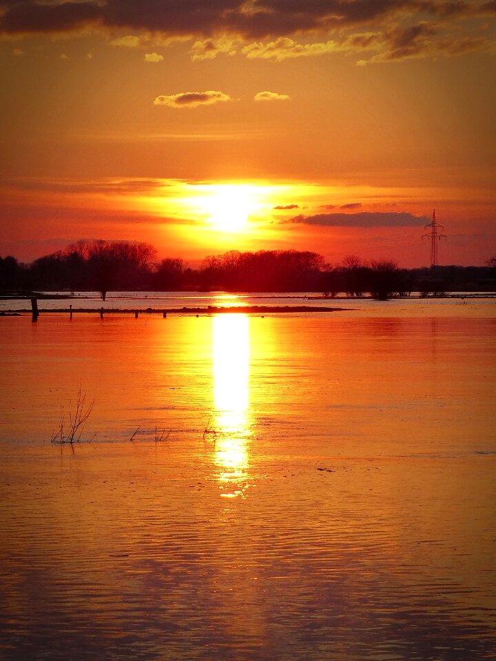 Abendstimmung sky water