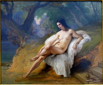 Bather by Francesco Hayez, 1844 - Galleria nazionale d'arte moderna - Rome, Italy - DSC05234
