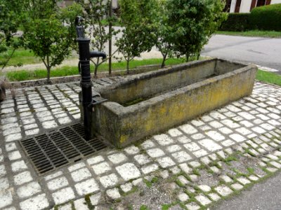 Bathelémont (M-et-M) pompe-fontaine