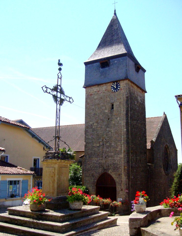 Bassoues (Gers) église paroissiale