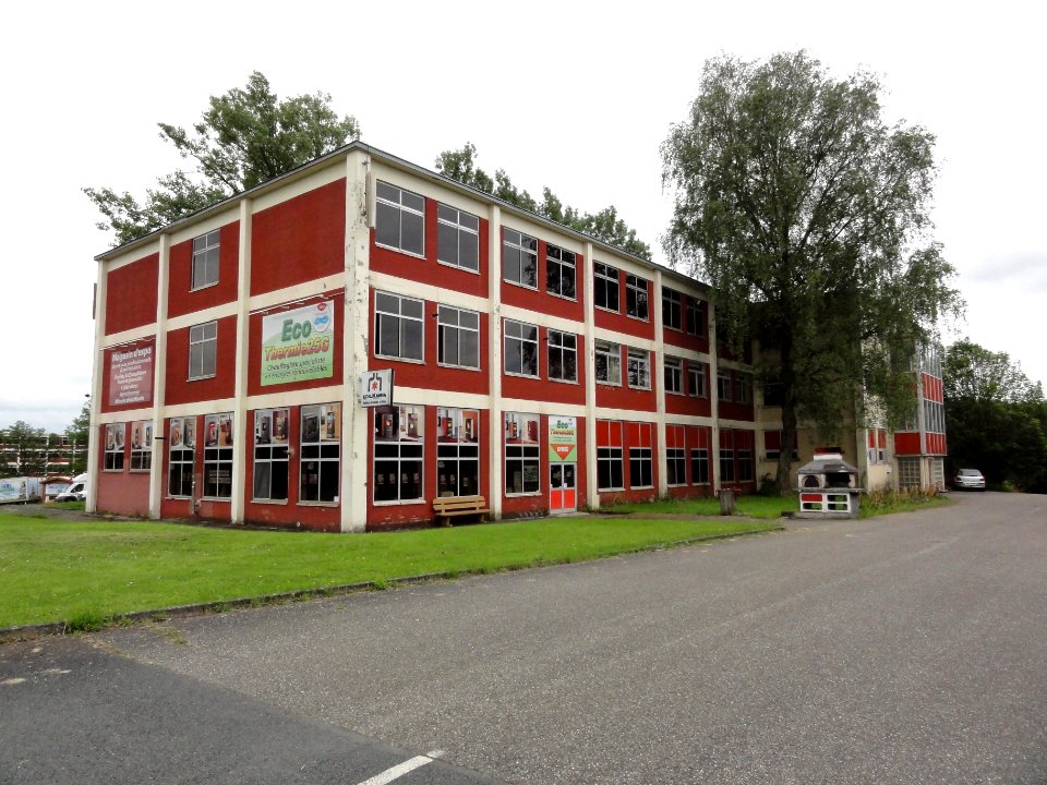 Bataville (Moselle) complexe industriel (02) cantine