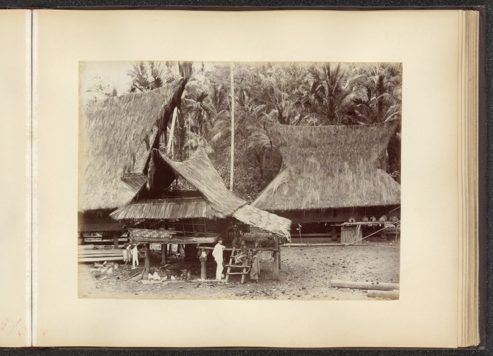 Batak huizen, Bestanddeelnr 852 29