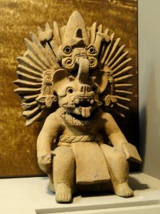 Bat god, Zapotec, Period III-A - Mesoamerican objects in the American Museum of Natural History - DSC06023