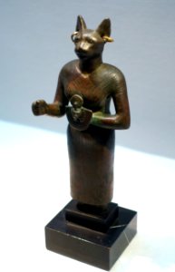 Bastis, Egypt, Late Period, c. 664-332 BC, bronze - Matsuoka Museum of Art - Tokyo, Japan - DSC06999