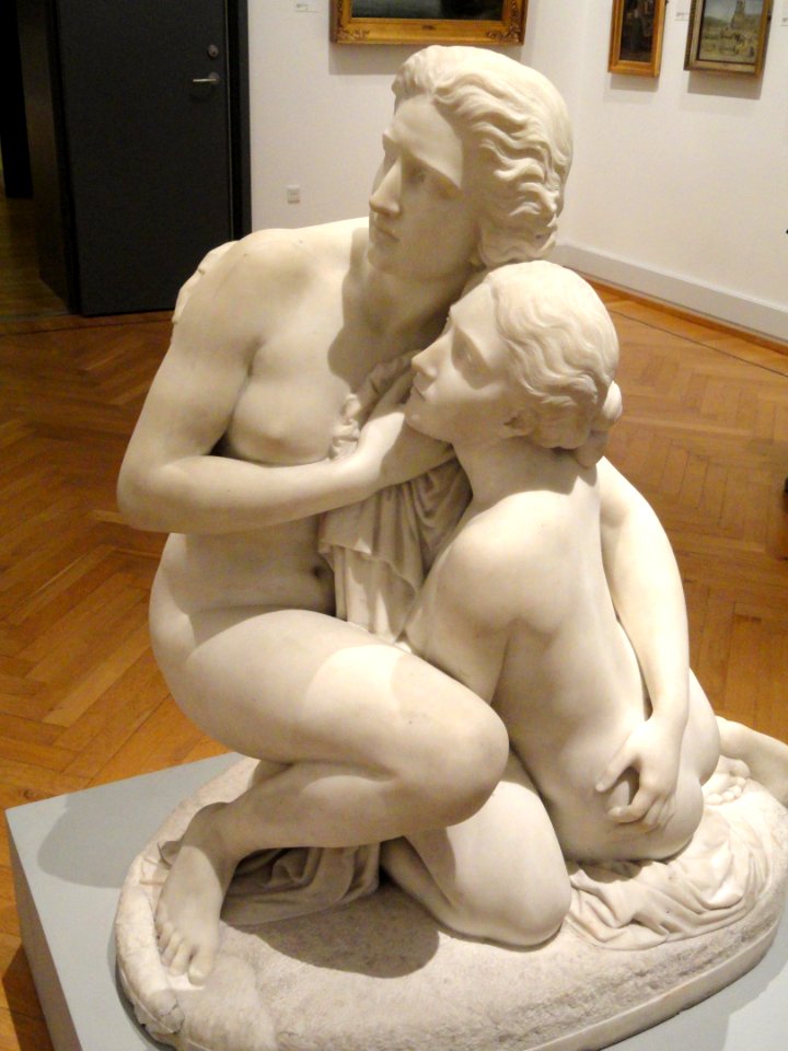 Bathing Girls by Jens Adolf Jerichau - Statens Museum for Kunst, Copenhagen - DSC08218