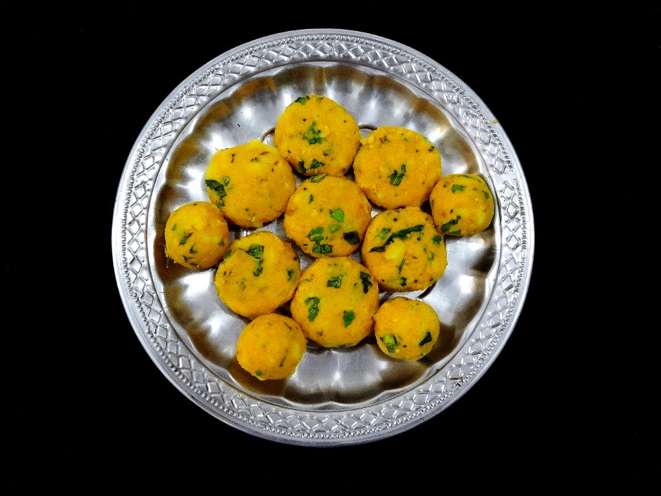 Batata Vada ready to Dip and Fry