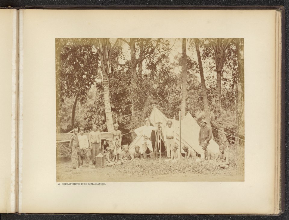 Bataks, landmeting, 1885, Bestanddeelnr 851 30