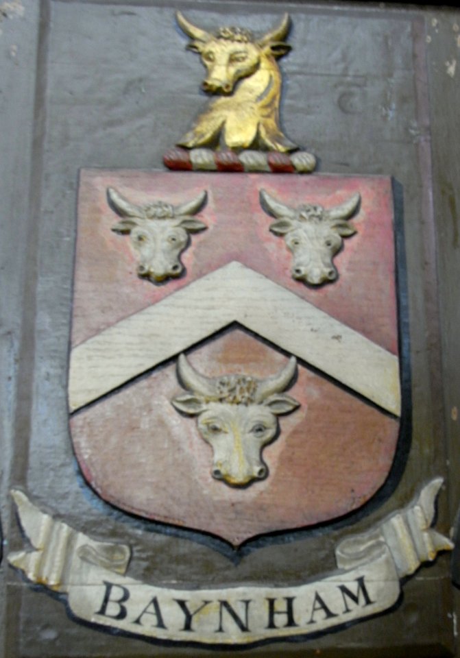 Baynham arms, Saint Michael and All Angels, Mitcheldean, Gloucestershire, UK - 20100712