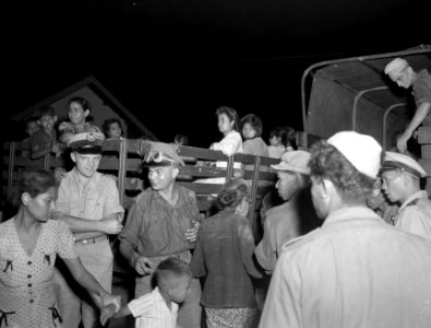 Batavia Nadat het transport door de republiek enkele malen was uitgesteld, arri, Bestanddeelnr 13442
