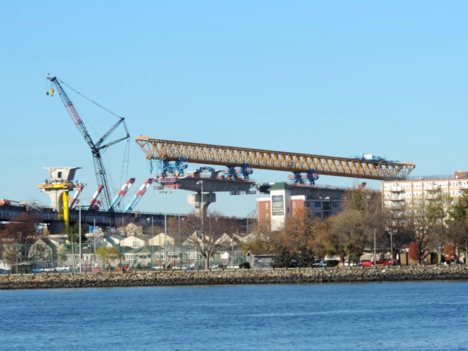 Bayonne Bridge new deck from Faber Park jeh