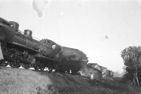 Batavia-sector 247. Vlak bij Klari, een plaatsje dicht bij Krawang, werd door d, Bestanddeelnr 274-5-3