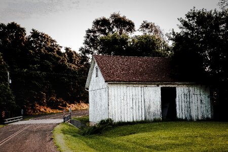 Landscape barn scenic photo