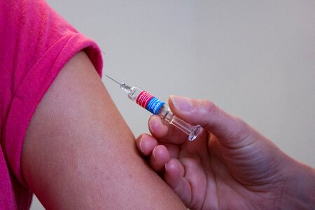 Medical health needle photo