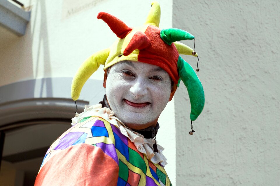 Clown funny portrait