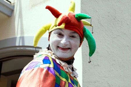 Clown funny portrait photo