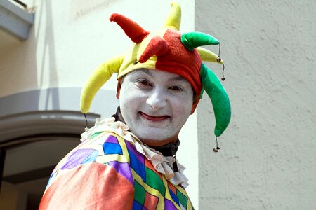 Clown funny portrait